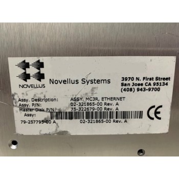 Novellus 02-321865-00 Assy MC3R Ethernet